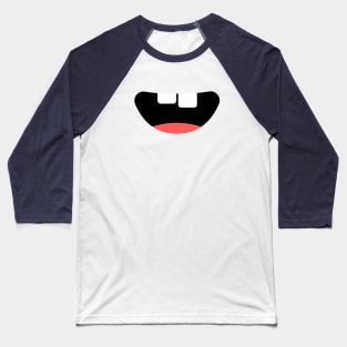 Smile mask Baseball T-Shirt